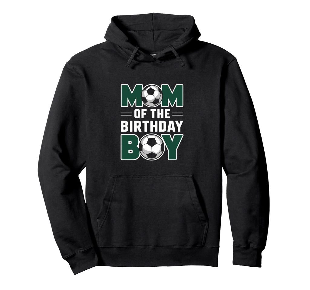 Soccer Mom Birthday Party Family Hoodie - Minimalist Print for Adults - T-Shirt, Sweatshirt, Hoodie