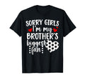 Brothers Biggest Fan Soccer Sister T-Shirt - Graphic Print Men Women - T-Shirt, Sweatshirt, Hoodie