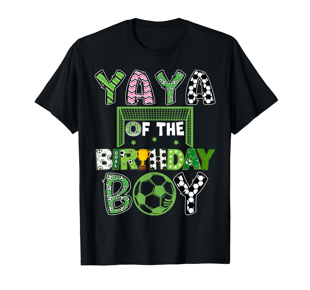 Yaya Birthday Soccer Player Birthday T-Shirt - Aesthetic Graphic for Adults - T-Shirt, Sweatshirt, Hoodie