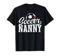 Soccer Nanny Grandma Nanny Soccer T-Shirt - Fun Novelty Design for Adults - T-Shirt, Sweatshirt, Hoodie