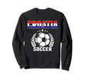 Croatia Soccer Fans Jersey Proud Sweatshirt - Novelty Apparel Men Women - T-Shirt, Sweatshirt, Hoodie