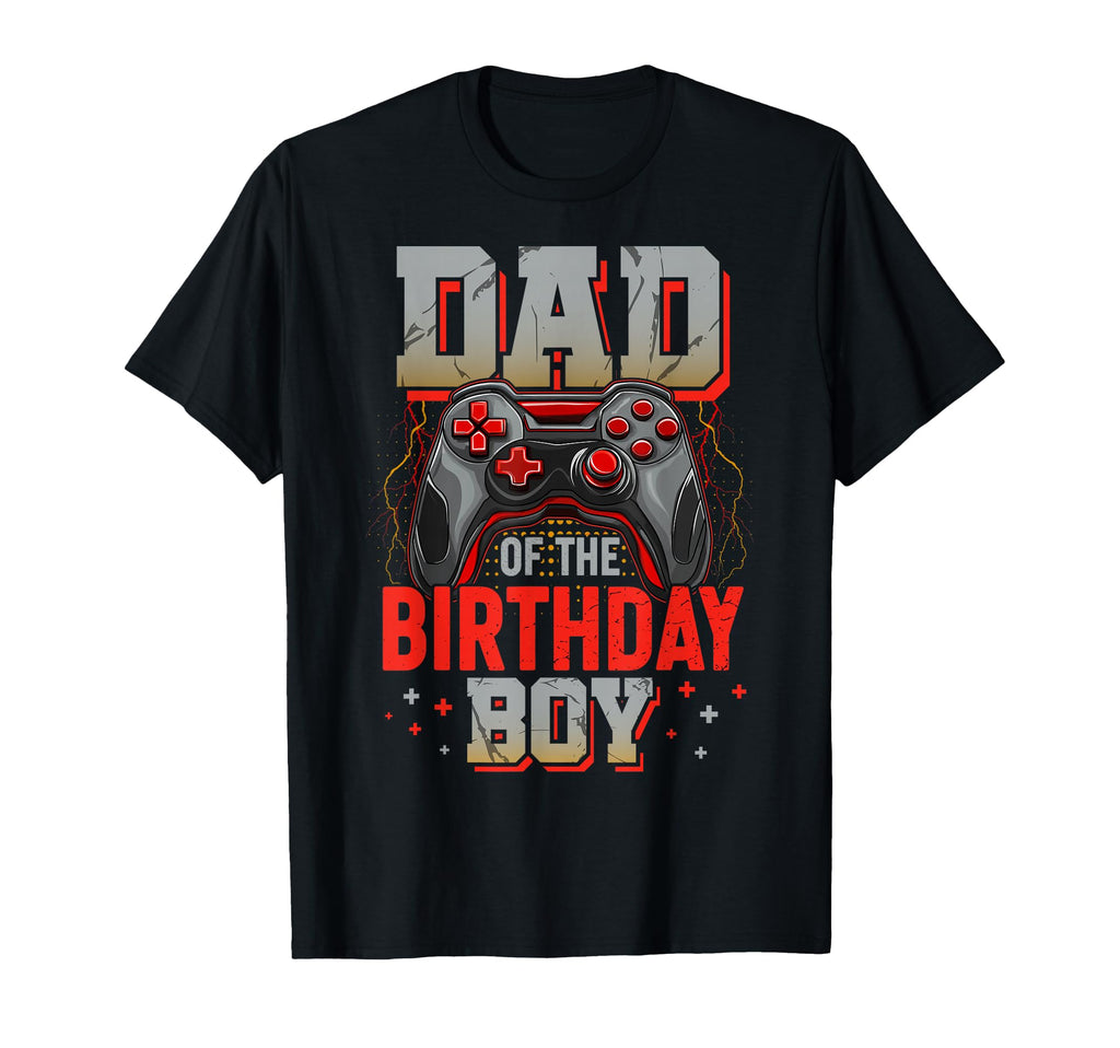 Dad Birthday Video Gamer Matching T-Shirt - Minimalist Print Unisex - T-Shirt, Sweatshirt, Hoodie