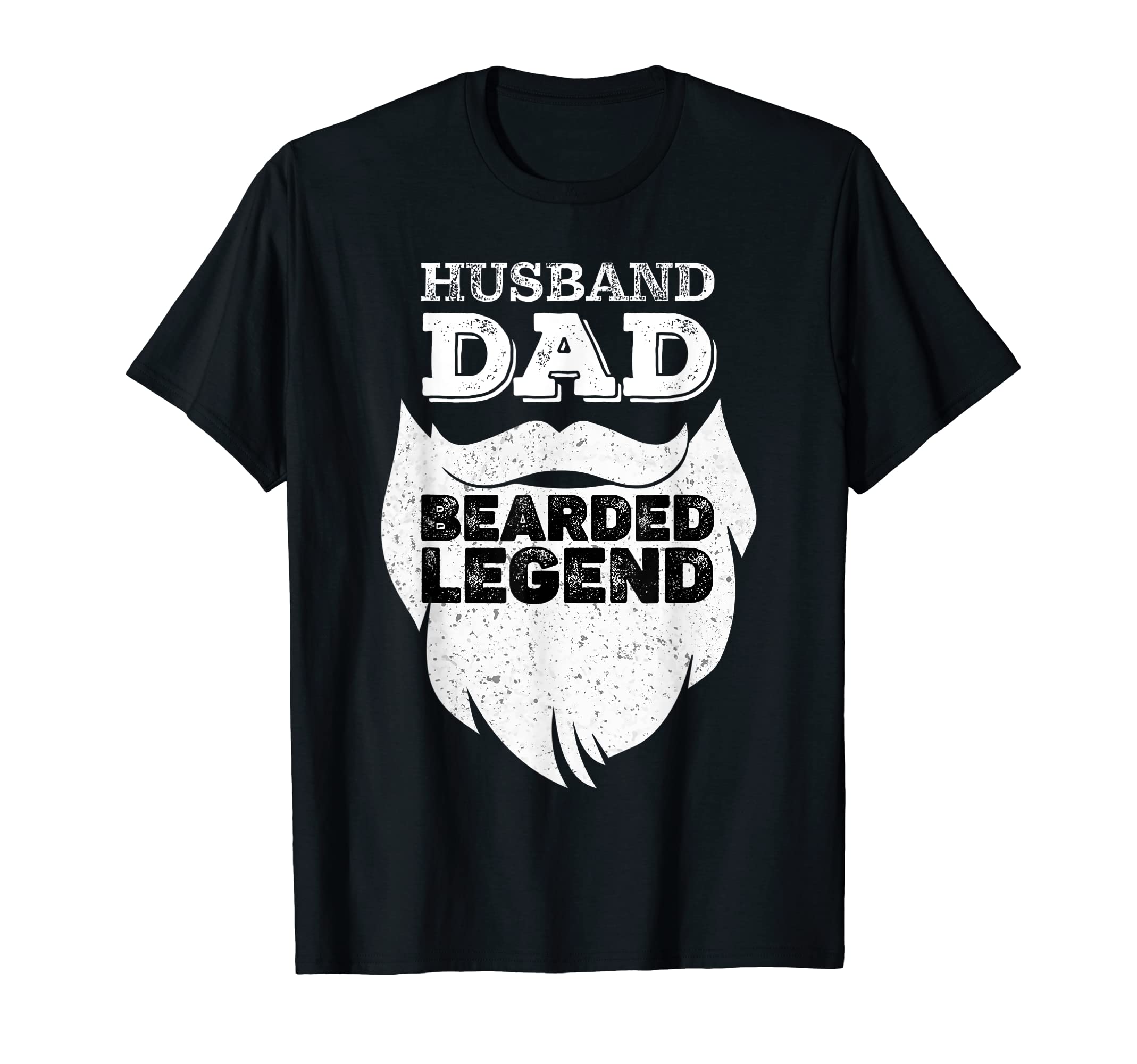 Mens Husband Dad Bearded Legend Fathers T-Shirt - Streetwear Style Unisex - T-Shirt, Sweatshirt, Hoodie