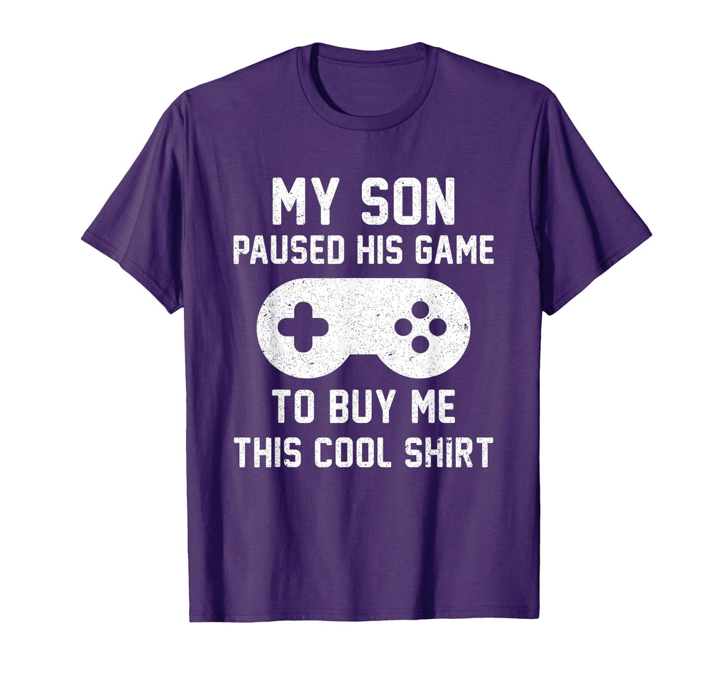 My Son Paused His Game To Buy Me T-Shirt - Minimalist Print for Adults - T-Shirt, Sweatshirt, Hoodie