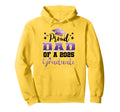 Super Proud Dad 2025 Graduate Senior Hoodie - Novelty Apparel for Adults - T-Shirt, Sweatshirt, Hoodie