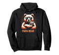 Papa Bear Funny Bears Animal Hoodie - Casual Everyday Wear for Adults - T-Shirt, Sweatshirt, Hoodie