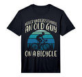 Mens Bicycle Never Underestimate Old T-Shirt - Trendy Graphic Men Women - T-Shirt, Sweatshirt, Hoodie