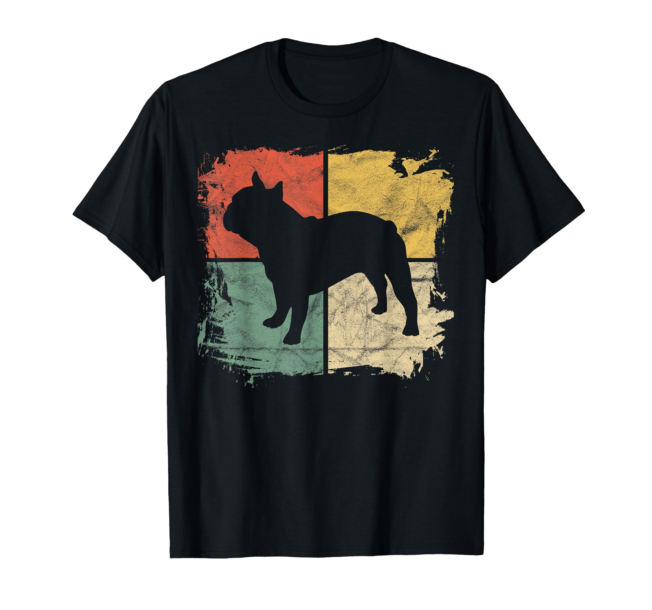 Square French Bulldog Owner Gift Dog T-Shirt - Unique Graphic Men Women - T-Shirt, Sweatshirt, Hoodie