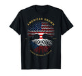 American Grown Czech Republic Roots Tree T-Shirt - Custom Art Print Unisex - T-Shirt, Sweatshirt, Hoodie