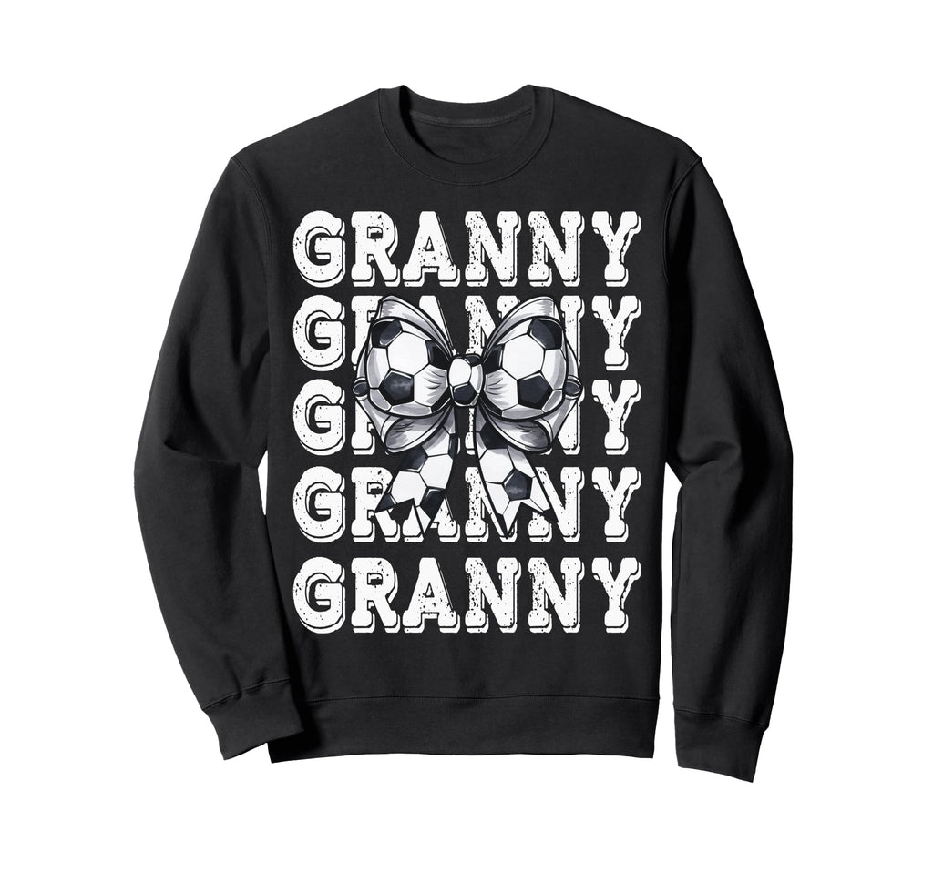 Coquette Soccer Granny Matching Sweatshirt - Unique Graphic Men Women - T-Shirt, Sweatshirt, Hoodie