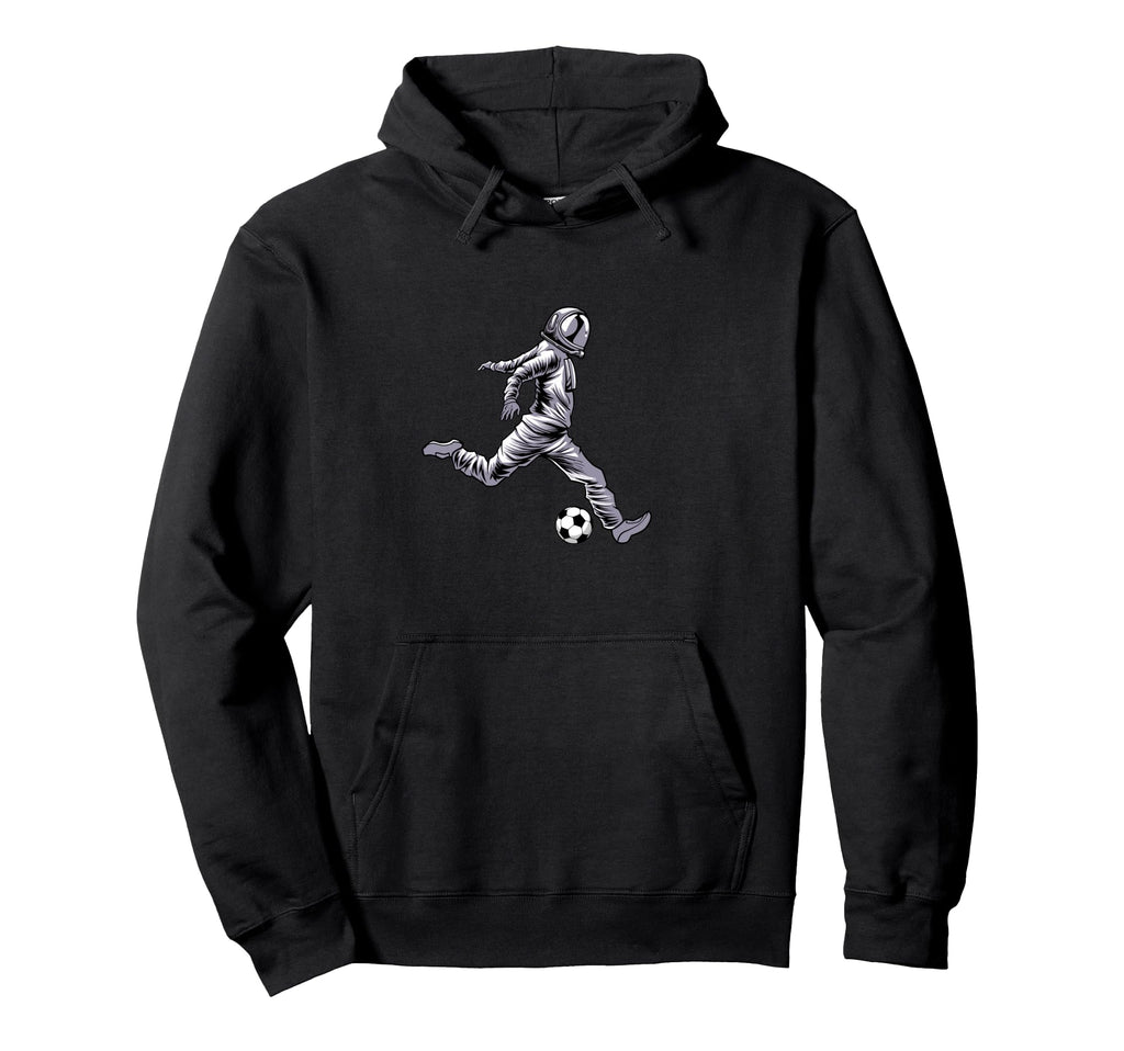 Soccer Astronaut Sports Player Team Hoodie - Trendy Graphic Men Women - T-Shirt, Sweatshirt, Hoodie