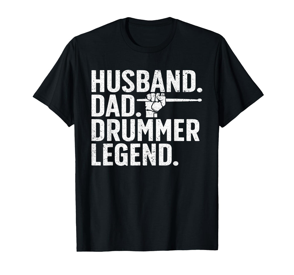 Best Drummer Dad Husband Drumming T-Shirt - Custom Art Print Men Women - T-Shirt, Sweatshirt, Hoodie