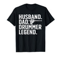 Best Drummer Dad Husband Drumming T-Shirt - Custom Art Print Men Women - T-Shirt, Sweatshirt, Hoodie