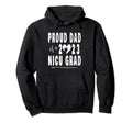 Nicu Graduation Family Proud Dad 2023 Hoodie - Casual Everyday Wear Unisex - T-Shirt, Sweatshirt, Hoodie