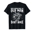 Dirt Bike Art Grandpa Dad Dirtbike Dirt T-Shirt - Streetwear Style Unisex - T-Shirt, Sweatshirt, Hoodie