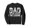 Welding Dad Myth Legend Funny Sweatshirt - Custom Art Print for Adults - T-Shirt, Sweatshirt, Hoodie
