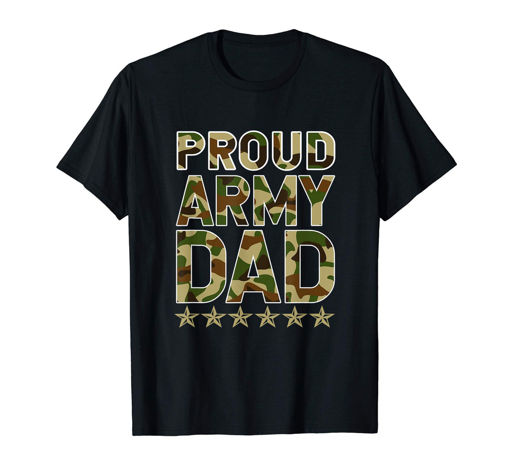 Mens Proud Army Dad Military Hero T-Shirt - Casual Everyday Wear Unisex - T-Shirt, Sweatshirt, Hoodie