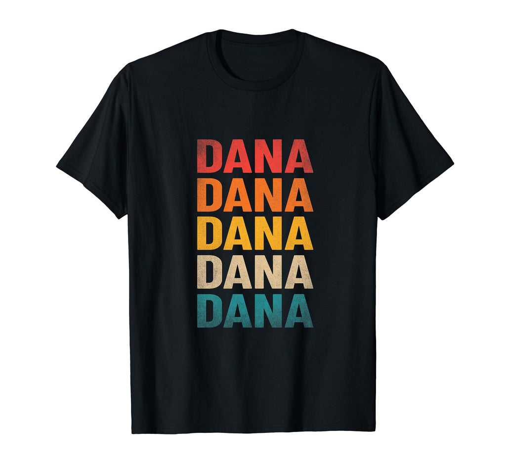Dana First Name Dana Name T-Shirt - Minimalist Print for Adults - T-Shirt, Sweatshirt, Hoodie