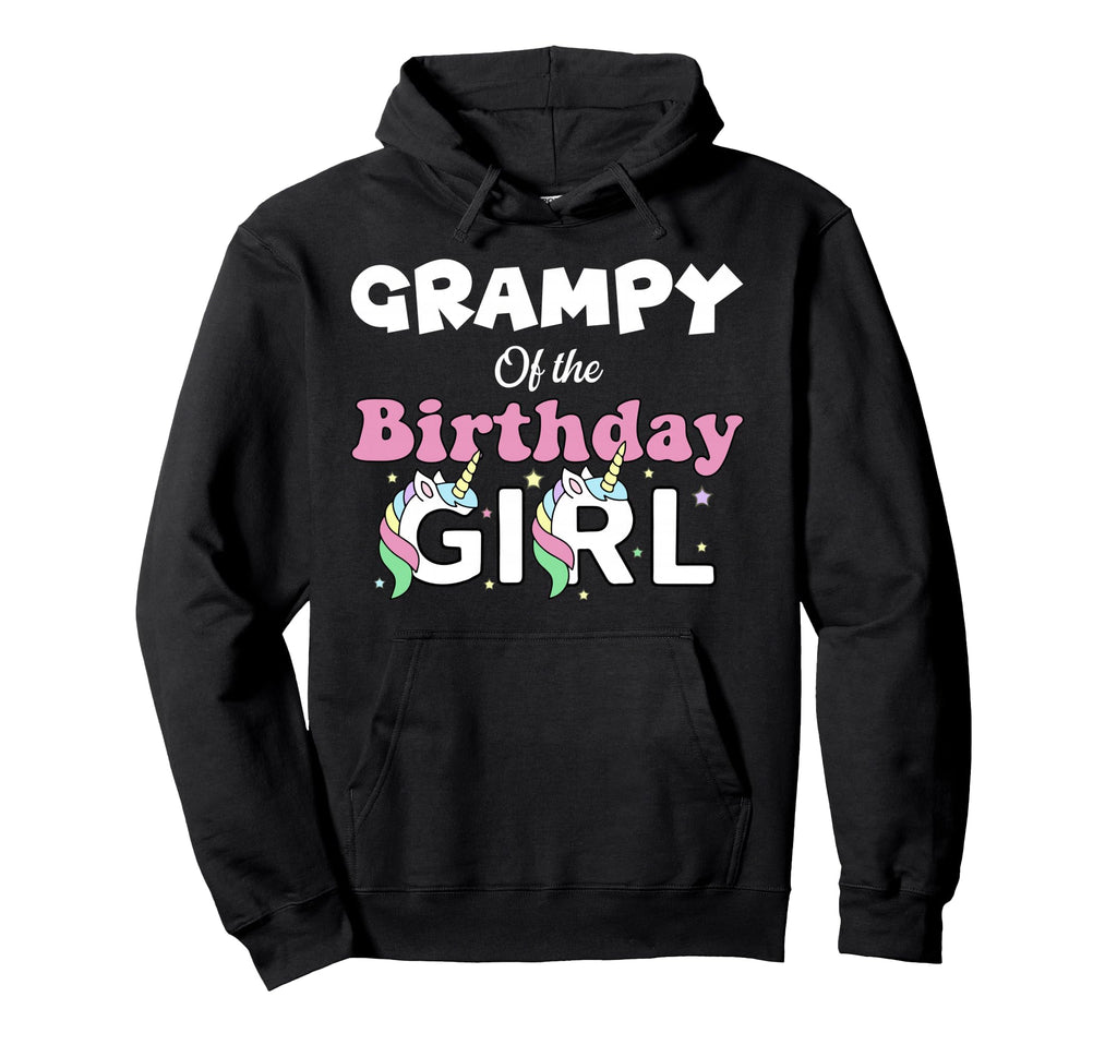 Grampy Birthday Unicorn Lover Funny Hoodie - Unique Graphic for Adults - T-Shirt, Sweatshirt, Hoodie