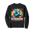 Single Dad Parenting Single Sweatshirt - Aesthetic Graphic for Adults - T-Shirt, Sweatshirt, Hoodie