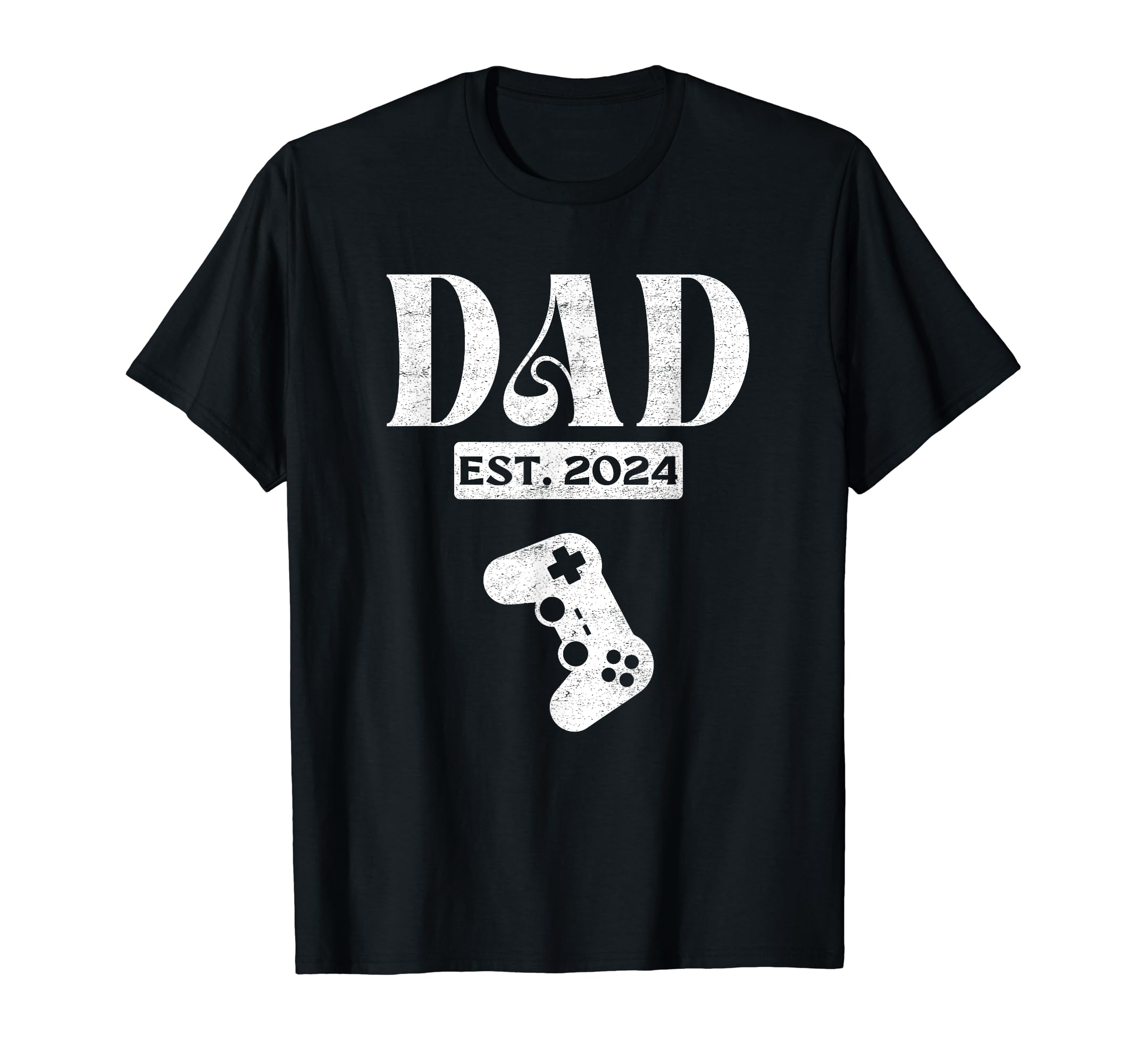 Leveled Up To Daddy Video Game T-Shirt - Aesthetic Graphic for Adults - T-Shirt, Sweatshirt, Hoodie