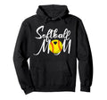 Softball Mom Mama Mothers Day Hoodie - Aesthetic Graphic for Adults - T-Shirt, Sweatshirt, Hoodie