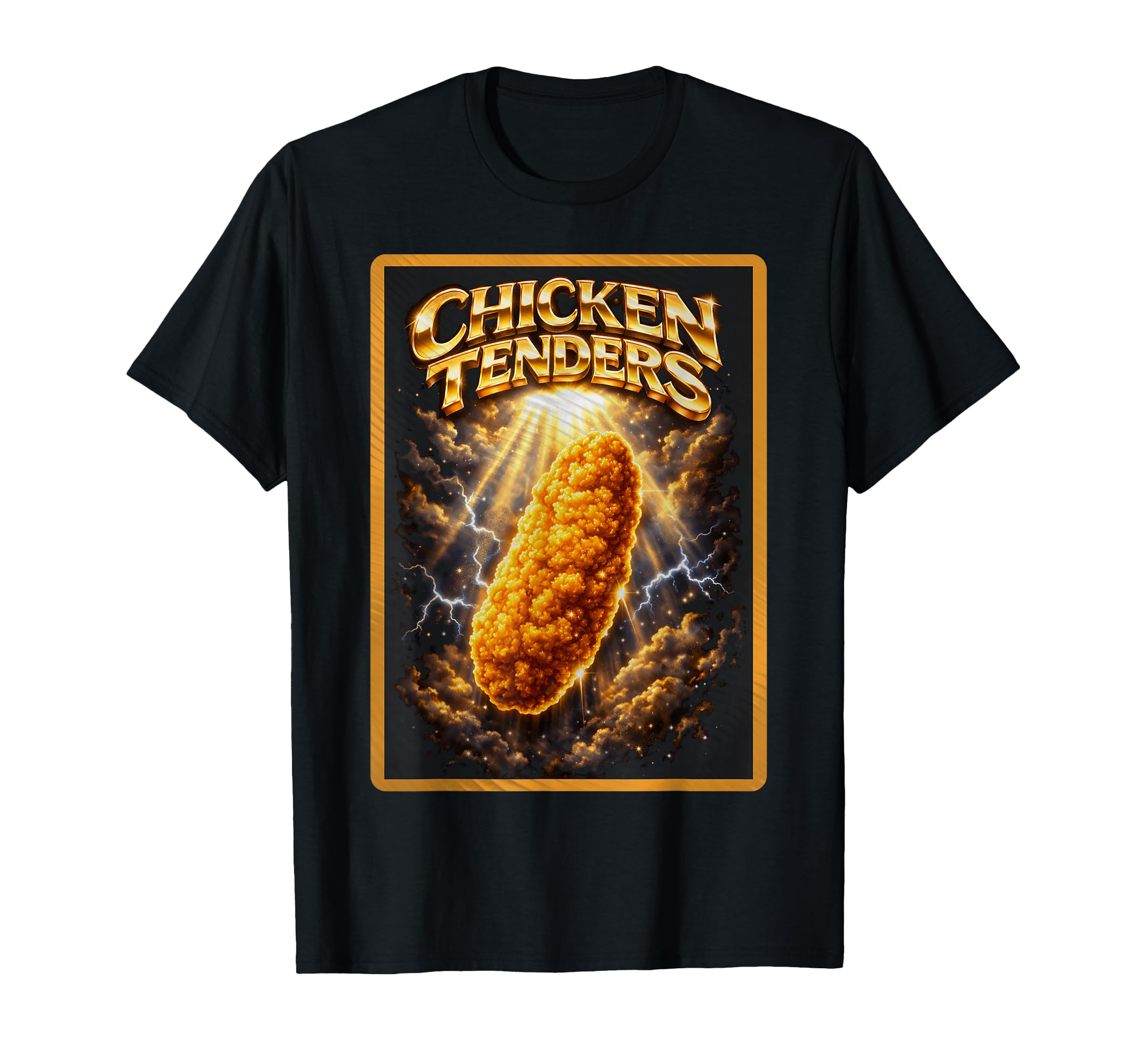 Funny Chicken Tenders Gen Z Meme T-Shirt - Unique Graphic Men Women - T-Shirt, Sweatshirt, Hoodie