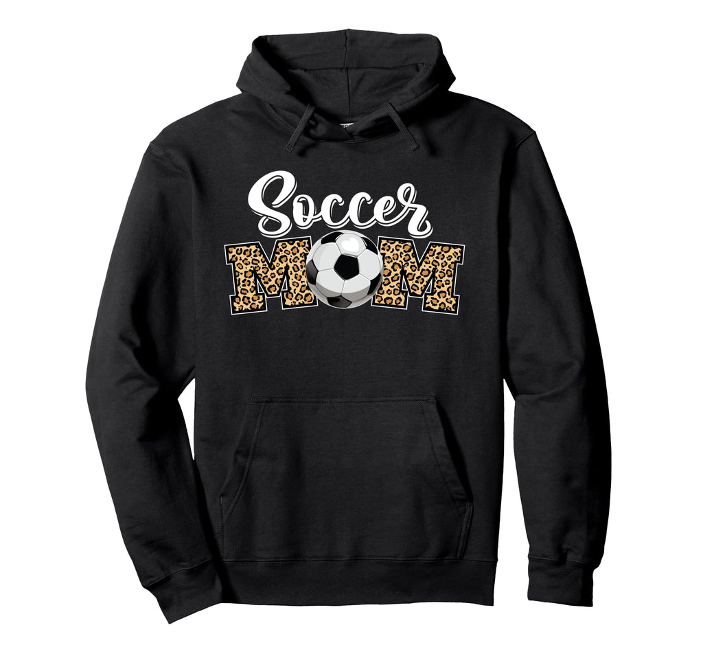Soccer Mom Soccer Ball Sports Parent Hoodie - Graphic Print Unisex - T-Shirt, Sweatshirt, Hoodie