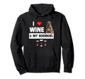 I Love Wine And My Boerboel Hunting Dog Hoodie - Novelty Apparel Unisex - T-Shirt, Sweatshirt, Hoodie