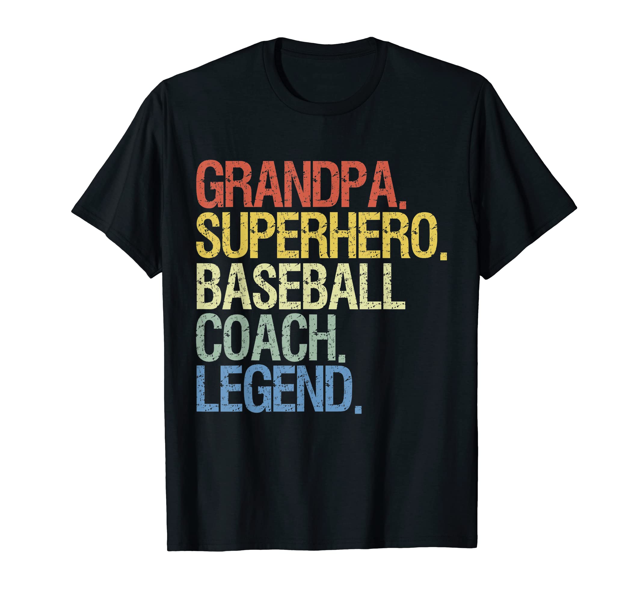Dad Superhero Baseball Coach Legend Sweatshirt - Fun Novelty Design Unisex - T-Shirt, Sweatshirt, Hoodie