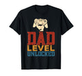 Fathers Day Dad Level Unlocked Video T-Shirt - Streetwear Style Unisex - T-Shirt, Sweatshirt, Hoodie