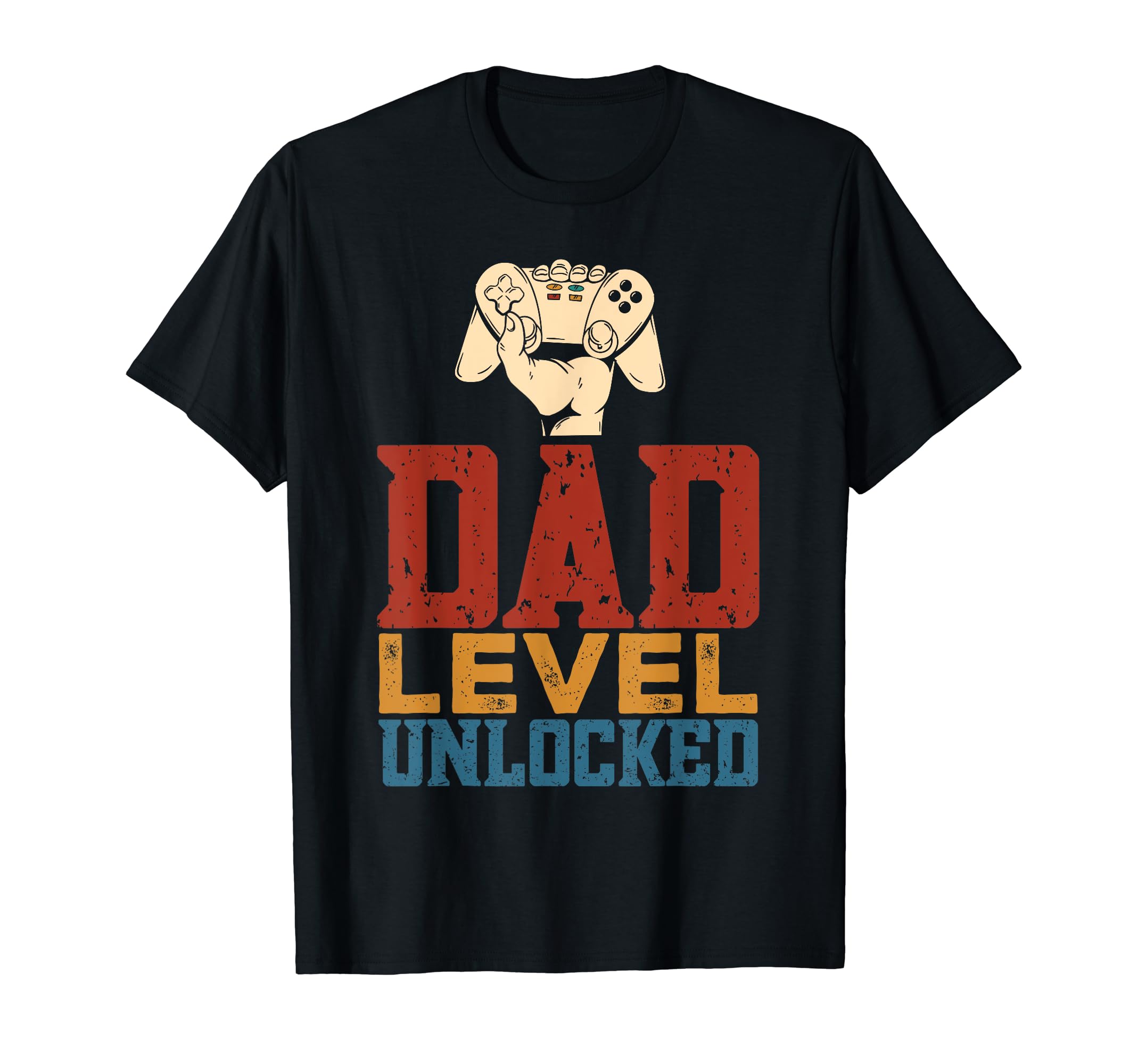 Fathers Day Dad Level Unlocked Video T-Shirt - Streetwear Style Unisex - T-Shirt, Sweatshirt, Hoodie