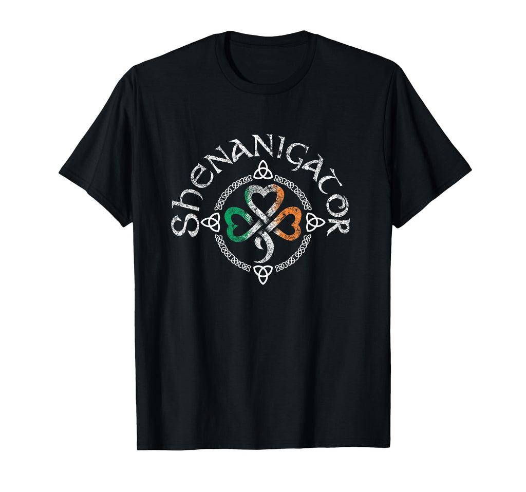 Shenanigator Saint Patrick Day 2021 T-Shirt - Custom Art Print Unisex - T-Shirt, Sweatshirt, Hoodie