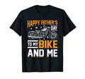 Biker Fathers Day Cyclist Bikes T-Shirt - Casual Everyday Wear Men Women - T-Shirt, Sweatshirt, Hoodie