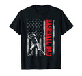 Hitter Baseball American Flag T-Shirt - Casual Everyday Wear for Adults - T-Shirt, Sweatshirt, Hoodie
