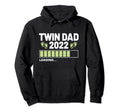 Funny Promoted To Twin Daddy Mens Best Dad Hoodie - Graphic Print Unisex - T-Shirt, Sweatshirt, Hoodie