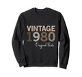 Year 1980 Gift Birthday Mom Dad Sweatshirt - Unique Graphic Unisex - T-Shirt, Sweatshirt, Hoodie