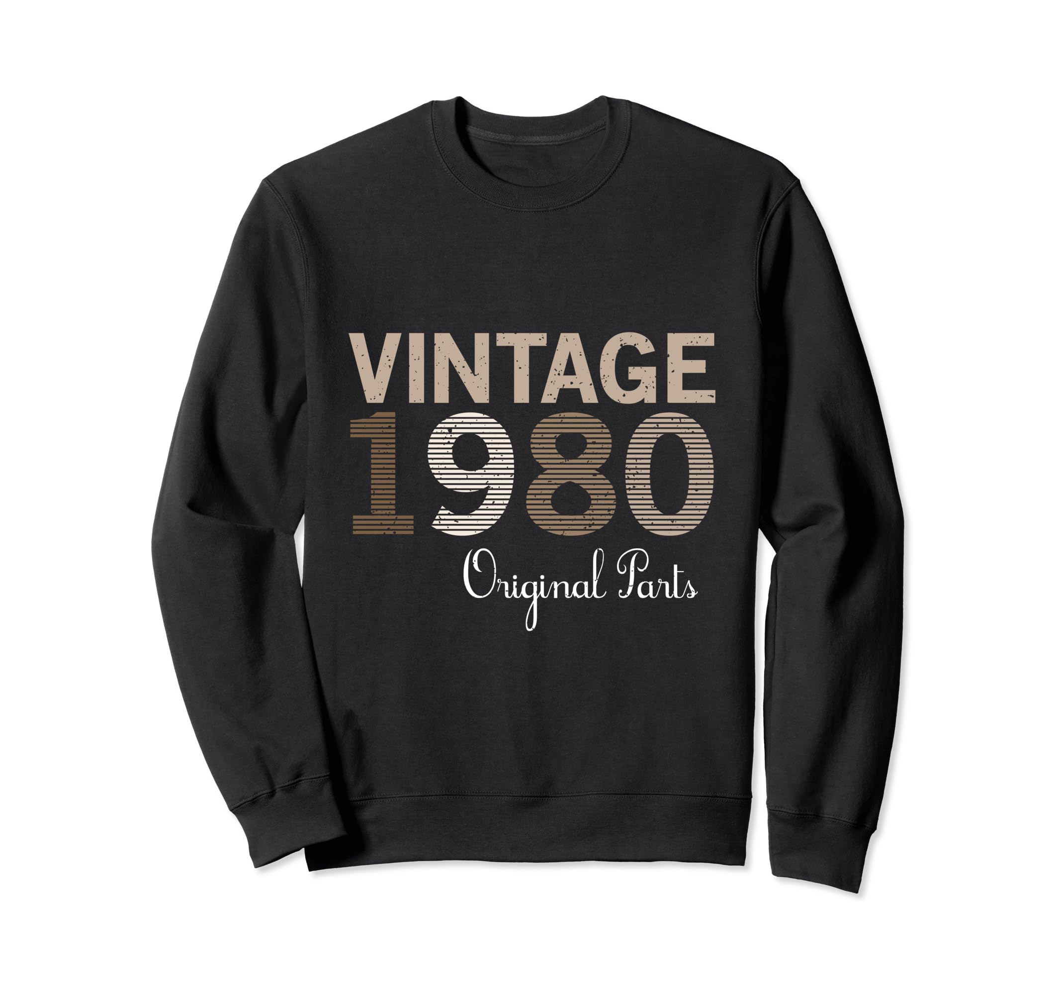 Year 1980 Gift Birthday Mom Dad Sweatshirt - Unique Graphic Unisex - T-Shirt, Sweatshirt, Hoodie
