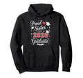 Proud Sister Class 2026 Graduate Hoodie - Graphic Print Men Women - T-Shirt, Sweatshirt, Hoodie