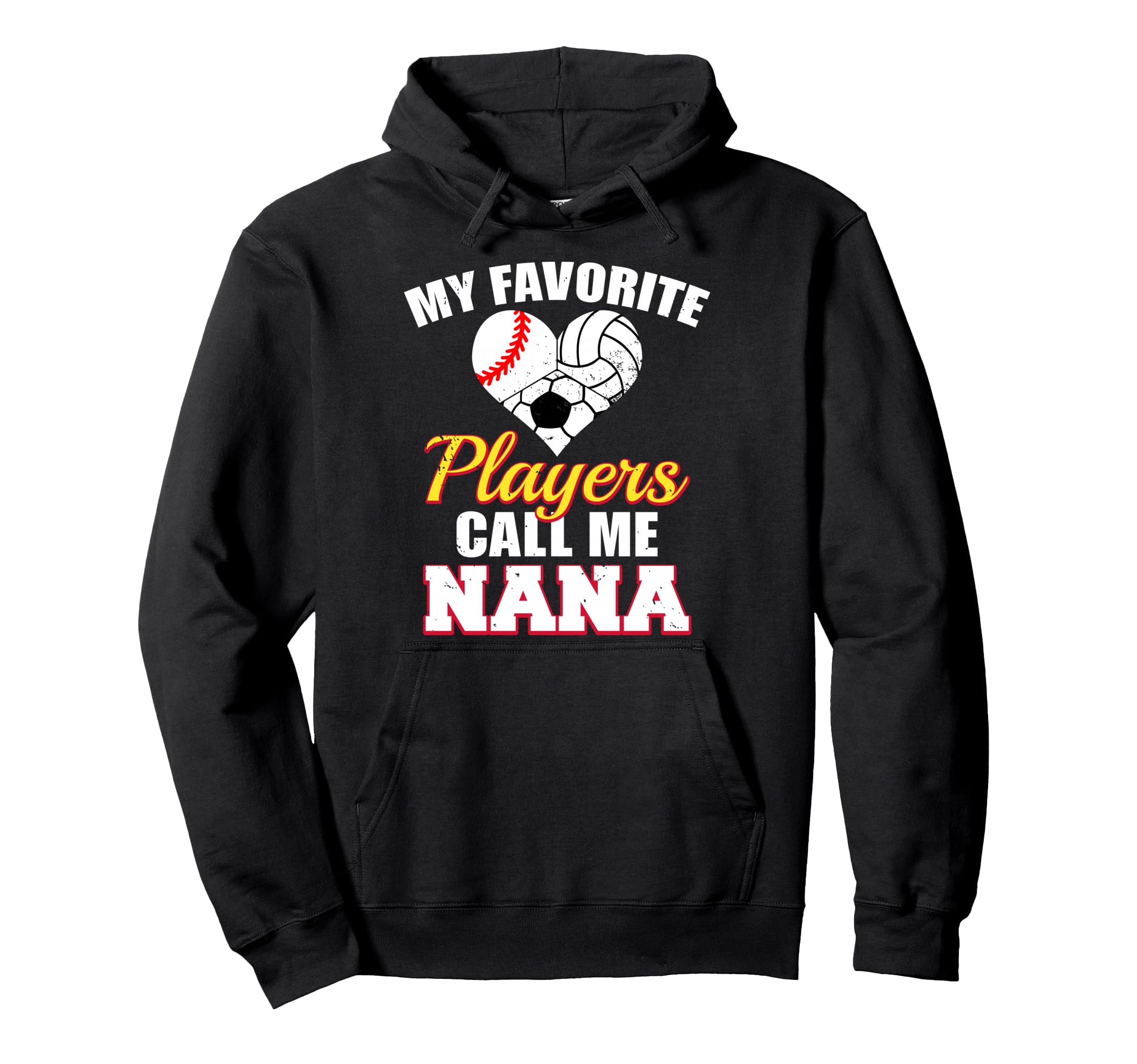 My Favorite Players Baseball Hoodie - Fun Novelty Design Men Women - T-Shirt, Sweatshirt, Hoodie
