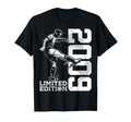 2009 17 Years Soccer 17Th Birthday T-Shirt - Aesthetic Graphic for Adults - T-Shirt, Sweatshirt, Hoodie