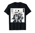 Samurai Panda Warrior Art Japanese Anime T-Shirt - Graphic Print Unisex - T-Shirt, Sweatshirt, Hoodie