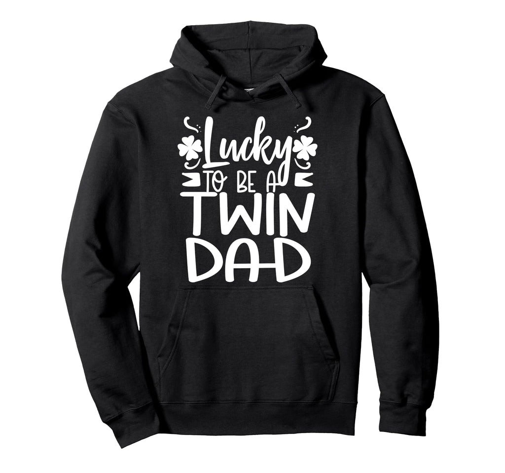 Dad Twins Saint Patricks Day 2021 Hoodie - Minimalist Print for Adults - T-Shirt, Sweatshirt, Hoodie