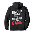 Funny Table Soccer Foosball Uncle Hoodie - Minimalist Print for Adults - T-Shirt, Sweatshirt, Hoodie