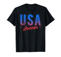 Trendy Usa Soccer T-Shirt - Custom Art Print Unisex - T-Shirt, Sweatshirt, Hoodie