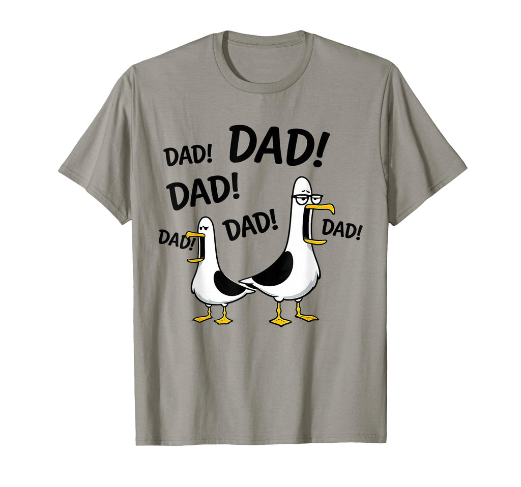 Dad Seagull Funny Dad Seagulls T-Shirt - Novelty Apparel for Adults - T-Shirt, Sweatshirt, Hoodie