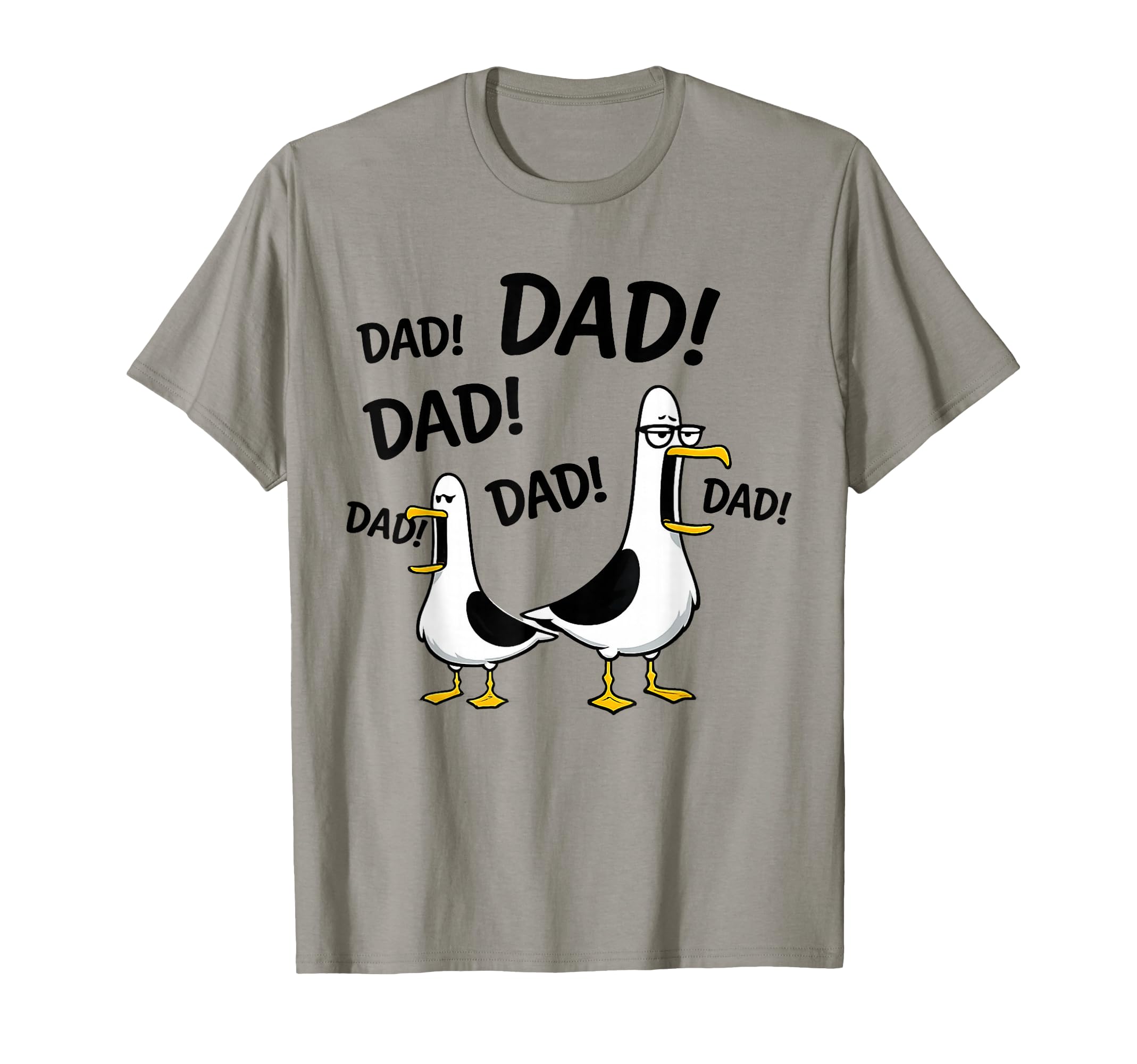 Dad Seagull Funny Dad Seagulls T-Shirt - Novelty Apparel for Adults - T-Shirt, Sweatshirt, Hoodie