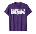 Promoted To Grandpa Grandfather T-Shirt - Fun Novelty Design for Adults - T-Shirt, Sweatshirt, Hoodie
