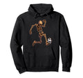 Soccer Skeleton Halloween Soccer Player Hoodie - Aesthetic Graphic Unisex - T-Shirt, Sweatshirt, Hoodie