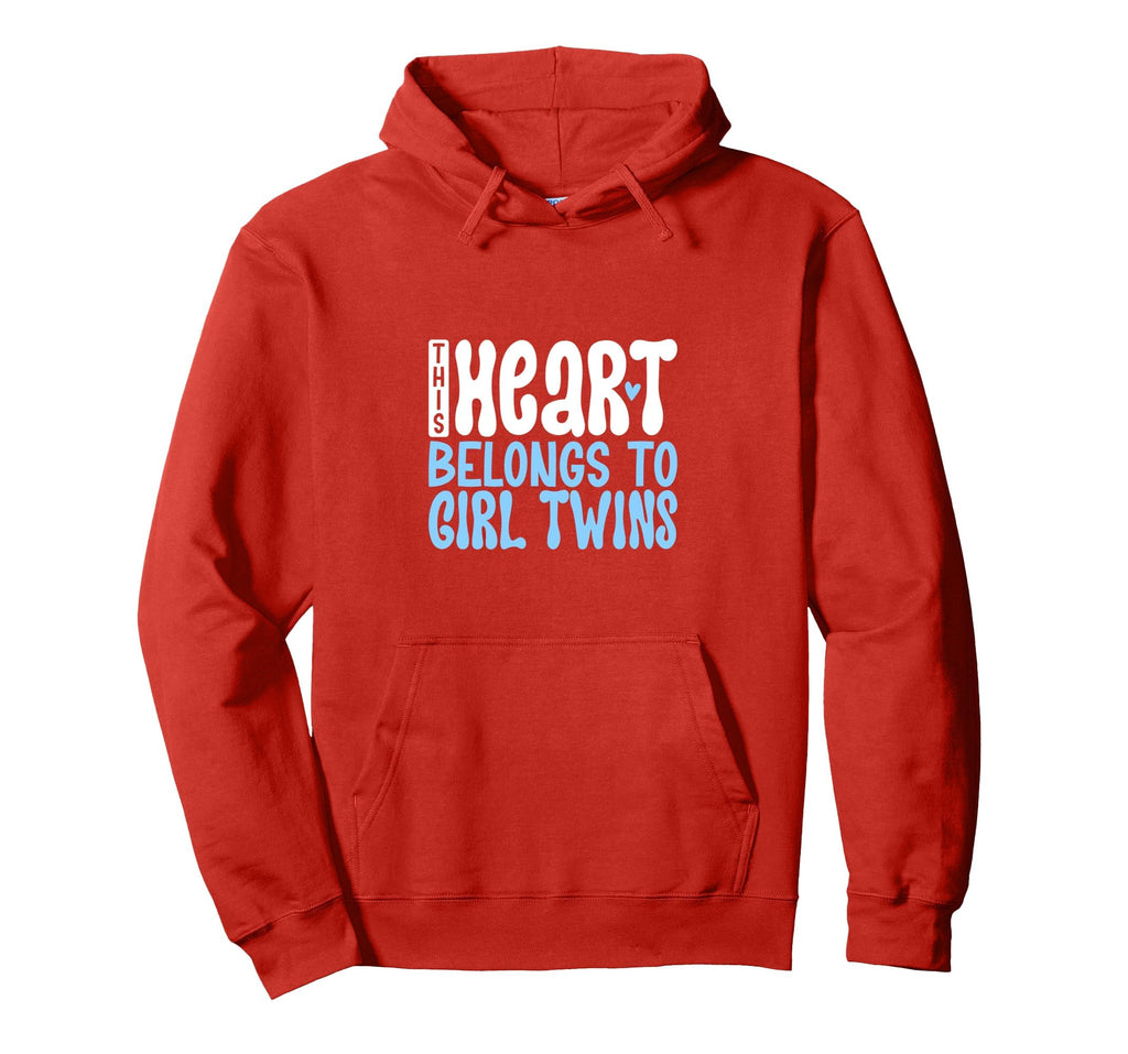 I Love My Twin Daughters Hoodie - Novelty Apparel for Adults - T-Shirt, Sweatshirt, Hoodie